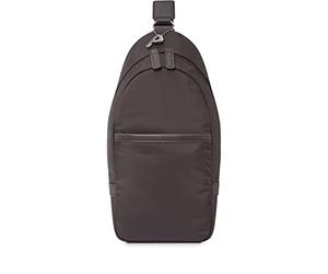 Picard S'PORE - Bandolera para hombre de nailon, talla única, con cremallera, para uso diario, café, talla única, Bolsa