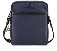 Picard S'PORE - Bolso de hombro para hombre, de nailon, con cierre magnético, para uso diario, negocios, marrón, medium, Bolso bandolera