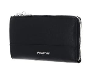 Picard Superstar 1, Billetera Mujeres, Negro, 16x10x2 cm