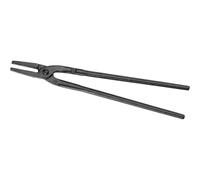 PICARD Tenazas de forja Nr. 47 300 mm | Tenaza de boca plana | Acero C35 robusto y duradero | Herramienta artesanal para forja | Para herrero | Agarre firme y preciso