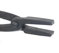PICARD Tenazas de forja Nr. 47 600 mm | Tenaza de boca plana en acero C35 | Herramienta artesanal para forja | Para herrero | Agarre firme y preciso | Acero C35 robusto y duradero