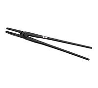 PICARD Tenazas de forja Nr. 48 400 mm | Tenaza de boca redonda en acero C35 | Herramienta artesanal para trabajos precisos | Para herrero | Agarre seguro material redondo | Acero C35 muy resistente