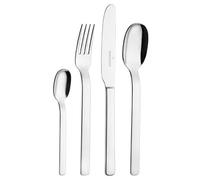 Picard & Wielpütz LaVita - Juego de cubertería (acero inoxidable, cuchillo macizo, 24 piezas, pulido)