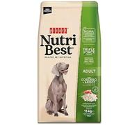 Picart Nutribest Adulto Cordero & Arroz 15 Kg - Comida para Perros - Alimento Completo para Perros Adultos - Pollo y Arroz Natural