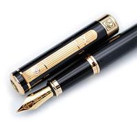 Picasso 902 Gentleman Collection - Pluma estilográfica (clip dorado, plumín M)