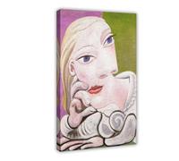Picasso's Paintings of Women Marie-Therese Leaning 1939 by Pablo Picasso Art Wall Decor Poster Family Bar Restaurant Garage Cafe Art Sign Gift F