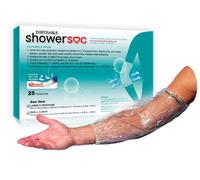 Picc Line - 25 unidades - Pequeño - Codo, rodilla - Protección contra heridas, manga, protección, desechable, barrera - se adapta a brazo bíceps de 9" - 16" - tatuaje