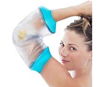 PICC Line - Funda de ducha impermeable PICC Line Protetcor para tratamiento de quimioterapia, codo de herida rota reutilizables para protector de manga de brazo superior para baño y ducha (tamaño L)