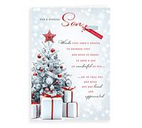 Piccadilly Greetings Group Ltd Avant Garde Studios - Tarjeta de Navidad para hijo (25,4 x 17,8 cm)