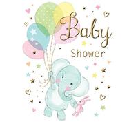 Piccadilly Greetings Mini tarjeta para baby shower, 80 x 110 mm