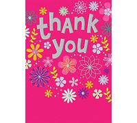 Piccadilly Greetings Tarjeta de agradecimiento para ocasión moderna, 17,78 x 12,7 cm