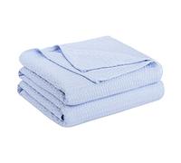 PiccoCasa Manta de bambú refrescante para todas las estaciones, transpirable para personas que duermen con calor, suave y ligera para la cama, manta fina para el sofá, manta de verano para mantener el