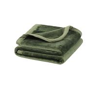 PiccoCasa Manta de forro polar suave y cálida para mascotas, manta lavable para perro, color verde helecho, 60 cm x 80 cm