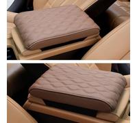 Piccodos Funda Reposabrazos Coche para Renault Captur Crossover 2019-2024 | Cojín Apoyabrazos Cubierta Consola Central Caja Protección Impermeable Almohadilla Cuero Contra Arañazos Soporte Brazo