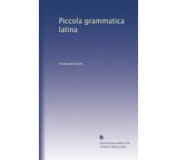 Piccola grammatica latina