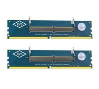 Piceioep 1 par de adaptadores de Memoria DIMM SO DDR5 a DDR5 U de frecuencia para de Escritorio con PCB de 6 y Adaptador de Escritorio con protección contra sobrecorriente