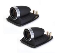 Piceioep 2 uds fácil instalación Air Motion Super Tweeter Altavoz Controlador de sensibilidad 50KHz Ancho de Banda Accesorios de transmisión Cinta Tweeter