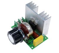 Piceioep 220V 4000W SCR Regulador de Electricidad Regulador de atenuación Termostato Módulo regulador de Electricidad electrónico Controlador de Velocidad del Motor Controlador de Velocidad del Motor