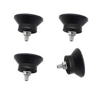 Piceioep 4 Patas estabilizadoras de Resistentes Calor para Impresora 2, 4, Control de vibración Antideslizante, Accesorios mejorados, Base de Metal, Almohadilla Antideslizante para Impresora