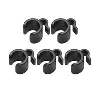 Piceioep 5 Abrazaderas de fijación de Cables de Datos para Equipos Profesionales, micrófonos, trípodes, teléfonos Inteligentes, organizadores de Cables de diámetro Interior de 20 mm o 25 mm