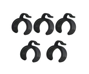 Piceioep 5 Abrazaderas de fijación de Cables de Datos para Equipos Profesionales, micrófonos, trípodes, teléfonos Inteligentes, organizadores de Cables de diámetro Interior de 20 mm o 25 mm