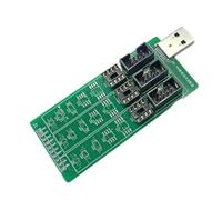 Piceioep Adaptador de Lectura y Escritura de Datos de fácil Montaje para encapsulación SOP8, Resistencia a Altas temperaturas, Almacenamiento de 64KB, hogar Inteligente