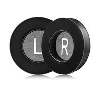 Piceioep Almohadillas para Oreja Redonda, Orejeras para 70, 75, 80, 85, 90, 95, 100, 105mm, Almohadillas para Oreja, esponjas, Funda de Cojines Redonda, 1 par
