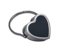 Piceioep Anillos en forma de corazón que se pueden abrir Anillos únicos Accesorio de mano Textura de acero inoxidable Adecuado para fiestas y uso diario Regalo tierno