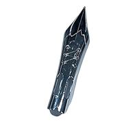 Piceioep Bolígrafo con punta de metal para entusiastas de la escritura de guiones de placa de cobre, bolígrafo con resorte de rutenio para escritura a mano