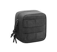 Piceioep Bolsa colgante adjunta con cremalleras duraderas y botón de cierre para actividades aire libre Paquete de cintura aire libre