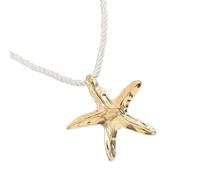 Piceioep Collar con colgante de estrellas de mar, joyería de playa ajustable para mujeres y niñas, accesorio de fiesta inspirado en el océano, accesorio grande con colgante, talla única, como se