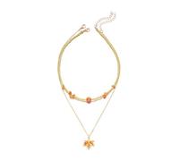Piceioep Con colgante de cuentas ligero con detalles de diamantes de imitación, estilo versátil para ocasiones formales e informales, regalo para mujer