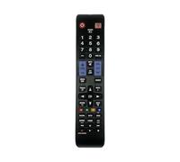 Piceioep Controlador de televisores para Toda la Familia Tecla ergonómica Señales universales Diseño de Cobertura Textura plástica para Modelos 00580A Control Remoto