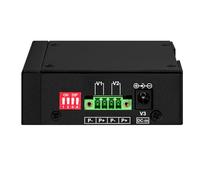 Piceioep Convertidores Ethernet industriales 10G con administración Web y Doble Entrada de energía para entornos hostiles Convertidores de Fibra Industrial Poet