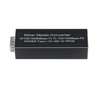 Piceioep Convertidores SFP portátiles a Fibra óptica Tipo C de 1, 25 Gbps para convertidores de Medios Netos de Empresas estables y de Transferencia de Datos