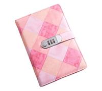 Piceioep Cuaderno diario protegido con contraseña con cubierta gruesa premium de 200 páginas Ideal para oficinas y viajes Uso de grabación Diario con contraseña