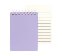 Piceioep Cuaderno portátil con bobina 128 páginas forradas/punteadas/cuadrículas/sin rayas para notas diarias Cuaderno de de 3x4, 5 pulgadas