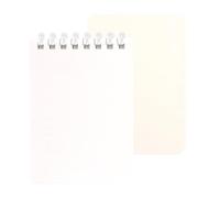 Piceioep Cuaderno portátil con bobina 128 páginas forradas/punteadas/cuadrículas/sin rayas para notas diarias Cuaderno de de 3x4, 5 pulgadas