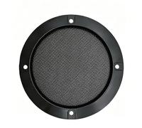Piceioep Cubierta de Malla metálica Negra de Repuesto, Protector a Prueba de Polvo para Altavoces de 1, 5 Pulgadas a 10 Pulgadas, Rejilla de Altavoz de diseño fácil de Colocar