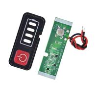 Piceioep De 1 Durabilidad Pantalla de Capacidad de la batería Construcción de Durabilidad de la luz para 5S Baterías de Celdas de 18 V-21 V Indicador del Monitor de batería