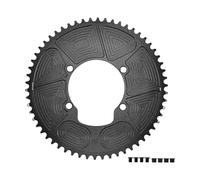 Piceioep de Bicicleta de Metal de Aluminio 46-58T Ancho, Estrecho y para Bicicletas R7000 R8000 R9100 Accesorios de Ciclismo Rueda de Cadena de Bicicleta de Carretera
