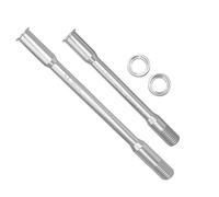 Piceioep de Eje pasante para Bicicletas Multicolores, Cierres rápidos de Doble Cabeza, aleación de Aluminio Liviana para Varios Modelos de Bicicletas de Carretera, Ejes pasantes de Doble Cabeza