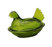 Piceioep de para gallinas en Nido, Cuenco para Dulces, Caja de baratija Cubierta para gallinas, para Aperitivos, postres, Granjas de Pascua, Decoraciones de Escritorio, Cuenco de