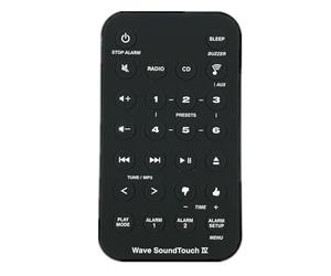 Piceioep Mando a Distancia ergonómico para Serie Radio Music Sound Controller Plug and Play Sound