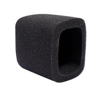 Piceioep Micrófonos Profesionales Parabrisas Cubierta de micrófono Protector de Radio Multiusos Protector de Cuadrado Fuerte para grabación Parabrisas de micrófono Cuadrado