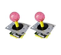 Piceioep Pack Of 2 Gaming Joystick Controllers Easy Installation Metal Construction For Multiple Game Consoles Seamlessly Gaming Joystick