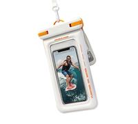Piceioep Protector Flotante Impermeable para teléfono para Fotos submarinas Natación y Snorkel Funda de PVC Visible con Panel táctil de Espuma Flotante Bolsa para teléfono