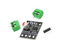 Piceioep Puente H Actual Controlador de Motor de Corriente Continua Cepillado Placa de ruptura con función Capacidad de Avance hacia atrás Controlador de Puente H de 6, 5 V a 45 V