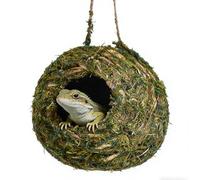 Piceioep Refugio de Musgo Colgante Escondites de Cuevas Lugar para decoración de terrarios Diseño Natural Hábitats Decoraciones para Tanques Paisaje Reptiles Hábitats Decoraciones