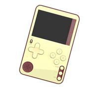 Piceioep Sistemas de juegos portátiles con pantalla de 2.4 pulgadas, consola de video delgada para máquina de juegos, consola de videojuegos integrada con 500 juegos ABS